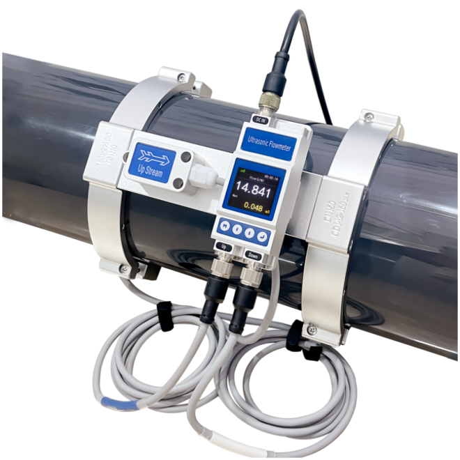 Non-Invasive/Clamp-on Ultrasonic Flow Meter - Image 2