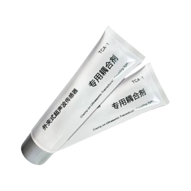 Coupling for clamp on transducers